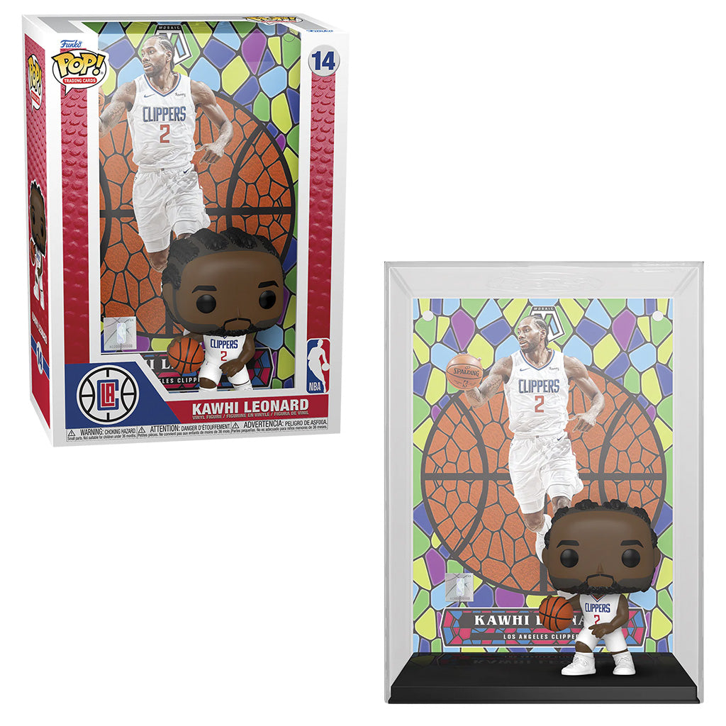 FUNKO POP TRADING CARDS NBA KAWHI LEONARD 14 61489