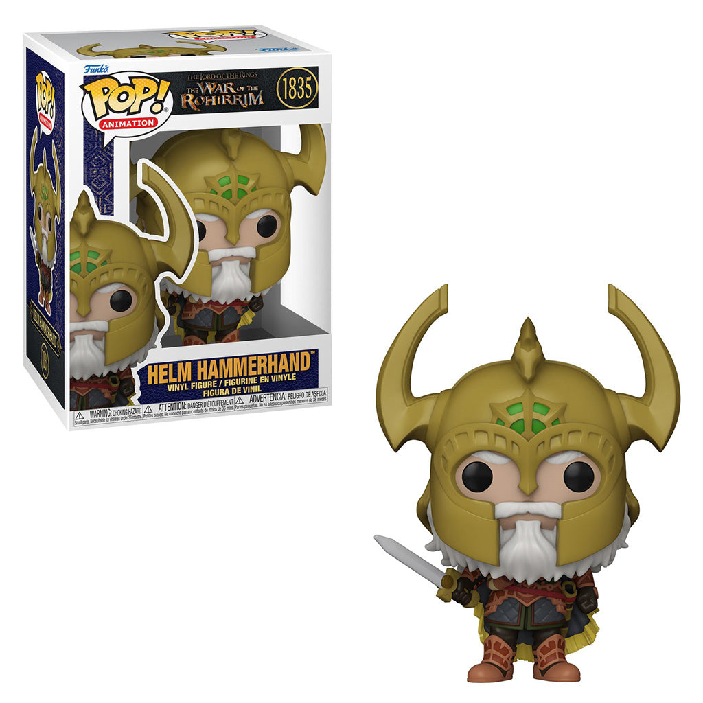 FUNKO POP ANIMATION THE LORD OF THE RINGS: THE WAR OF THE ROHIRRIM - HELM HAMMERHAND 183