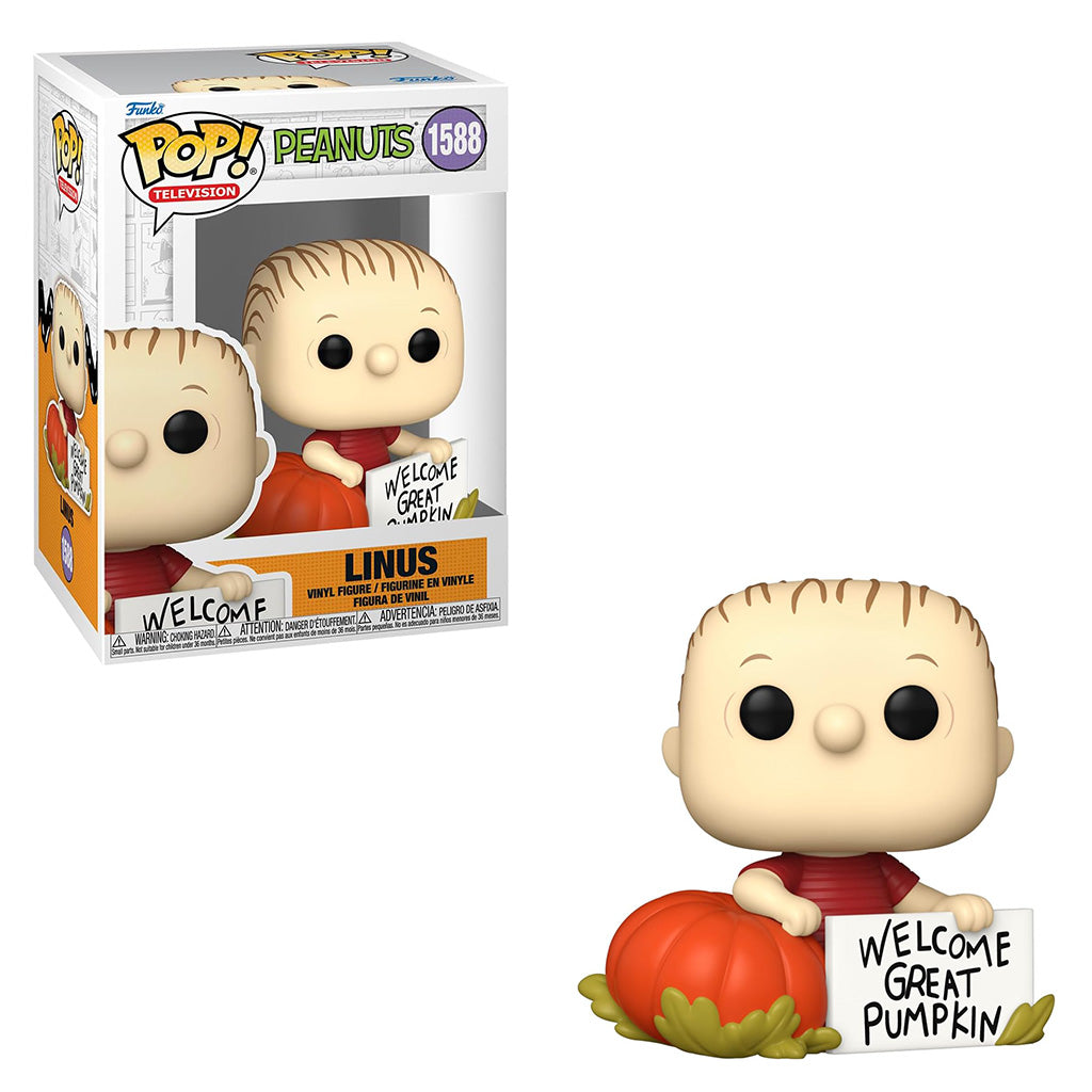 FUNKO POP PEANUTS LINUS GREAT PUMPKIN 1588