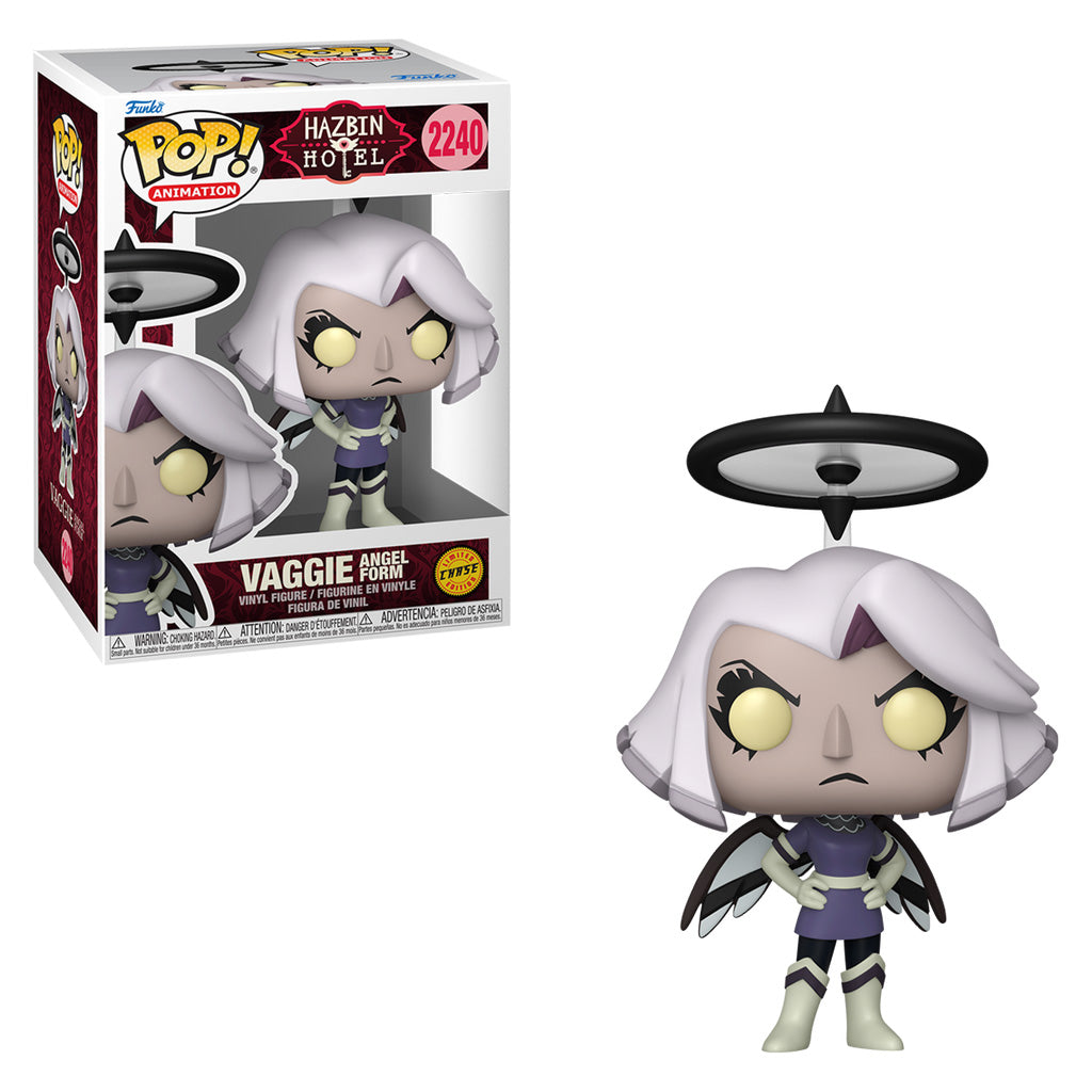 FUNKO POP ANIMATION CHASE HAZBIN HOTEL - VAGGIE ANGEL FORM 2240