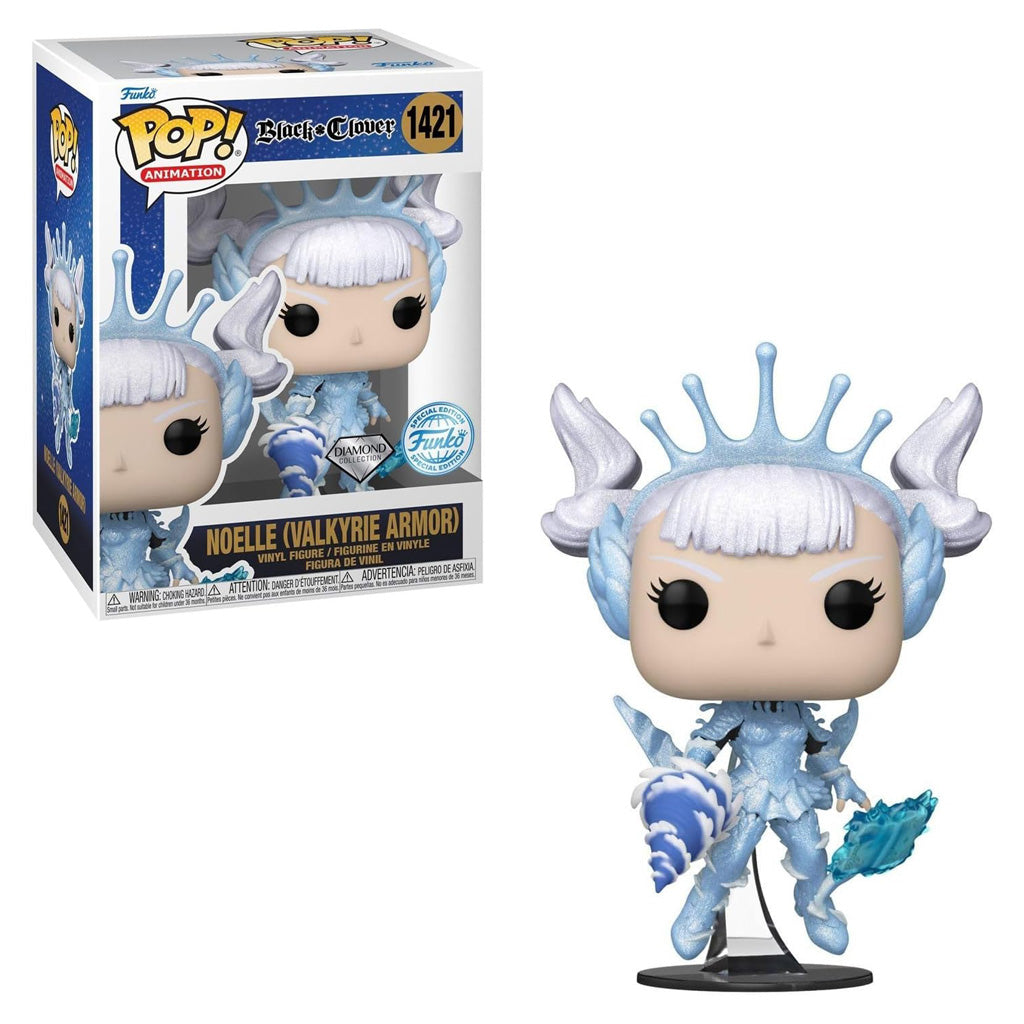 FUNKO POP BLACK CLOVER S2 NOELLE VALKYRIE ARMOR DIAMOND *EX* 1421