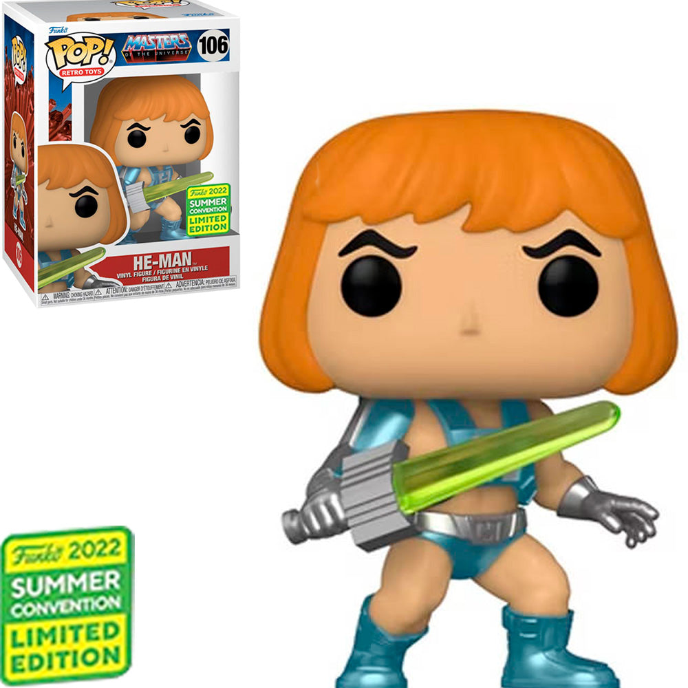 FUNKO POP TV MASTERS OF THE UNI.RETRO HE-MAN *SDCC 2022* 106