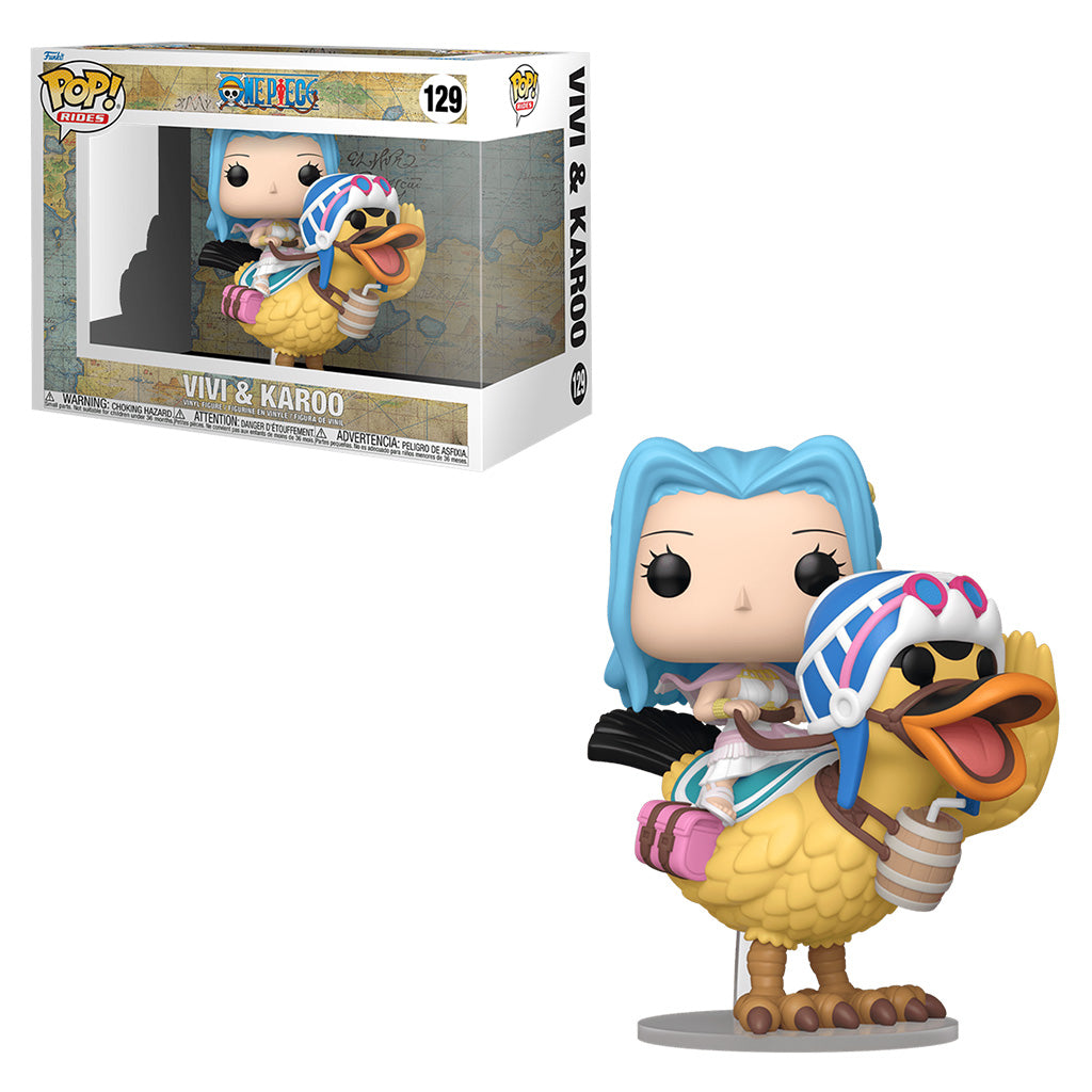 FUNKO POP ONE PIECE 4 *RIDES* VIVI & KAROO 129