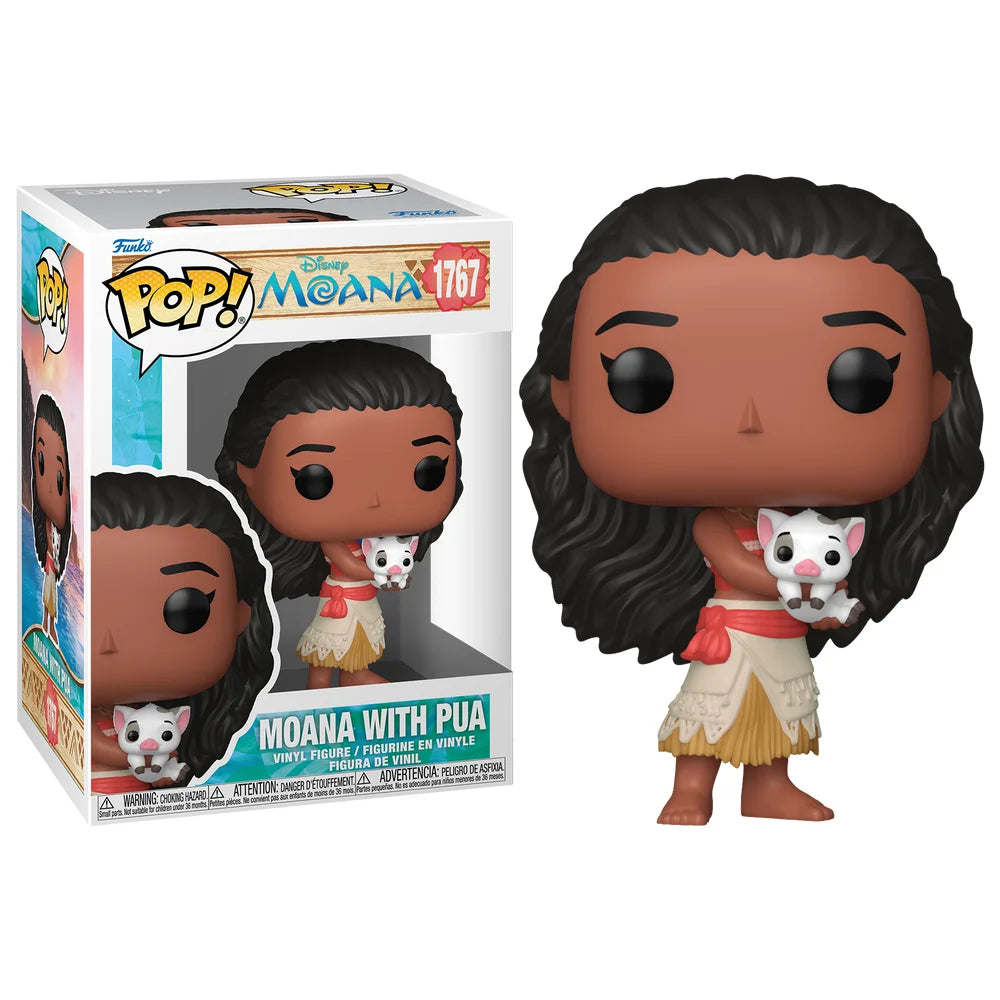 FUNKO POP DISNEY MOANA - MOANA WITH PUA 1767