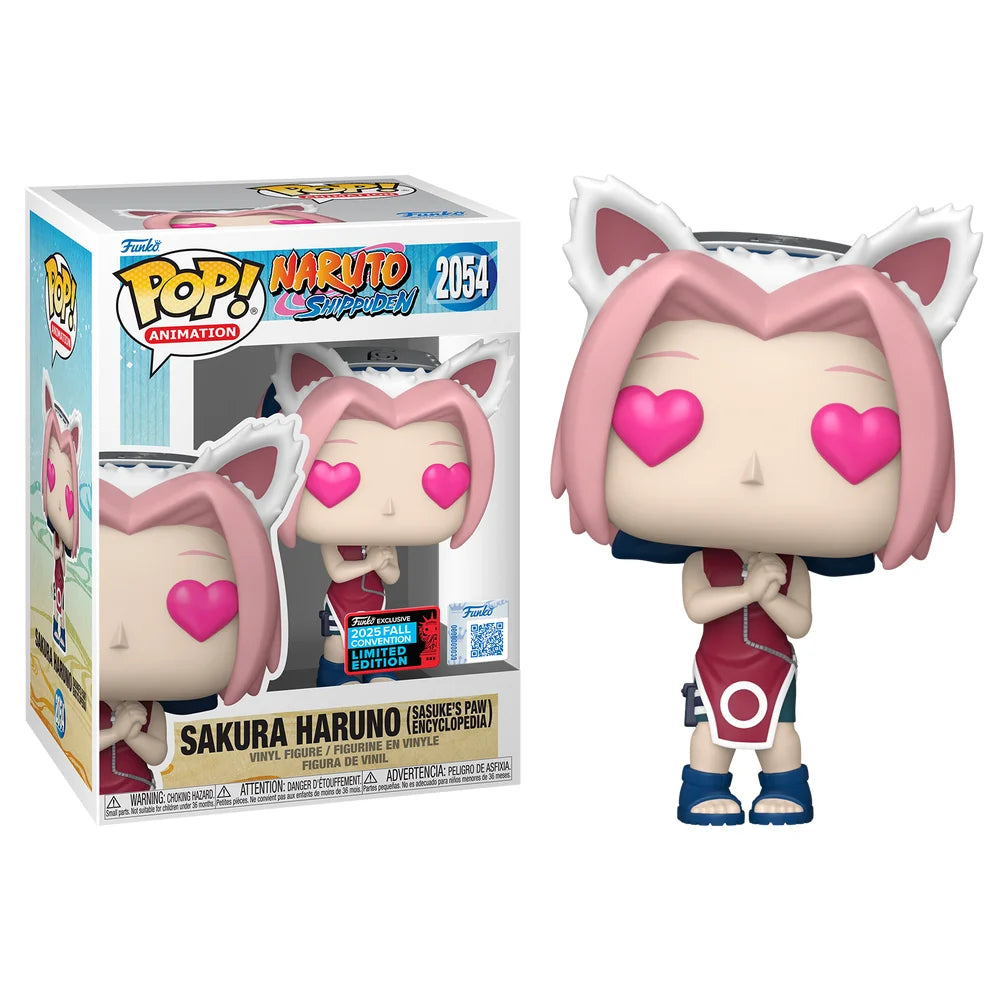 FUNKO POP ANIMATION NARUTO SHIPPUDEN - SAKURA HARUNO (SASUKE'S PAW ENCYCLOPEDIA) 2054