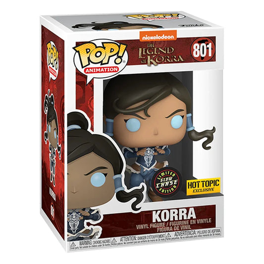 FUNKO POP CHASE THE LEGEND OF KORRA - KORRA 801 (GLOWS IN THE DARK)
