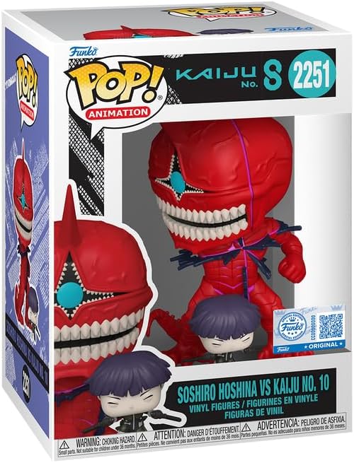 FUNKO POP KAIJU NO.8 - SOSHIRO HOSHIMA VS KAIJU Nº2251