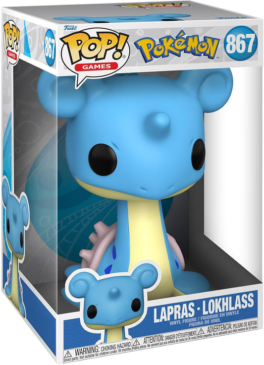 FUNKO POP POKEMON *SUPER SIZED 10* LAPRAS *EX* 867