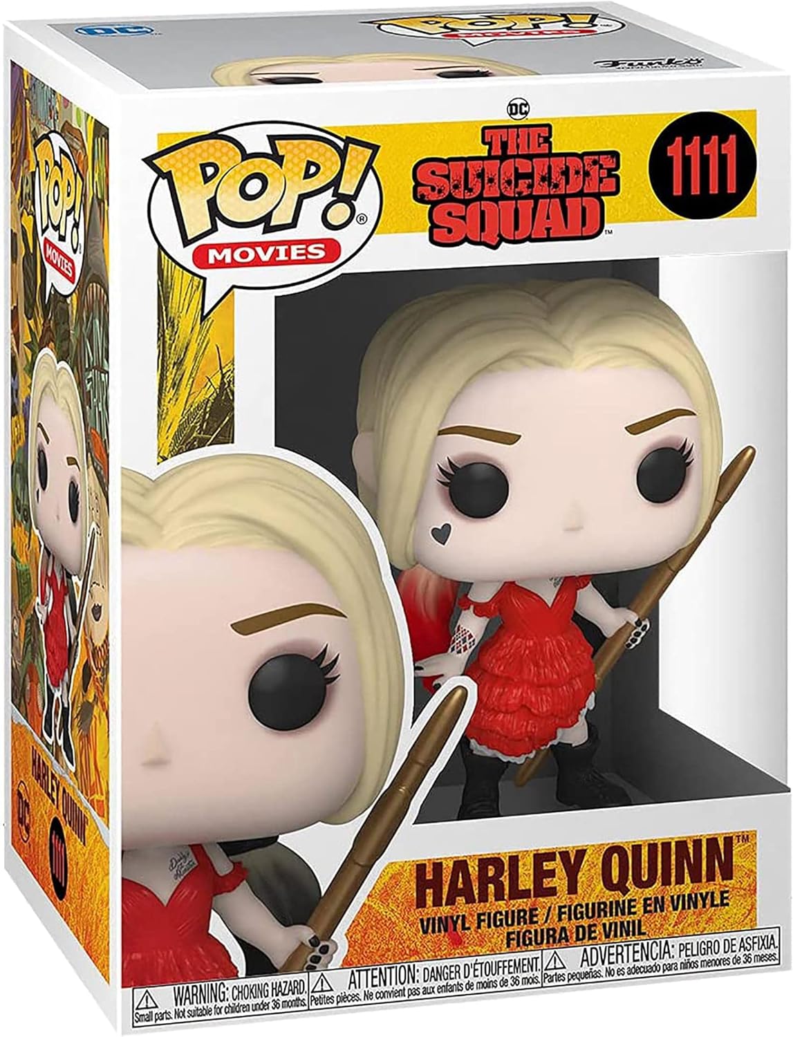 FUNKO POP HEROES SUICIDE S2 HARLEY QUINN DRESS 1111