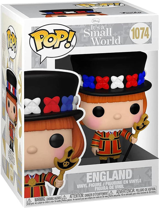 FUNKO POP DISNEY IT'S SMALL WORLD - ENGLAND 1074