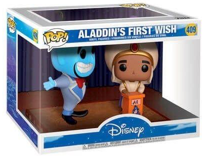 FUNKO POP DISNEY ALADDIN *MOMENTS* ALADDIN & GENIE 409