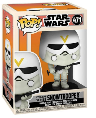 FUNKO POP STAR WARS CONCEPT SERIES - SNOWTROOPER 471