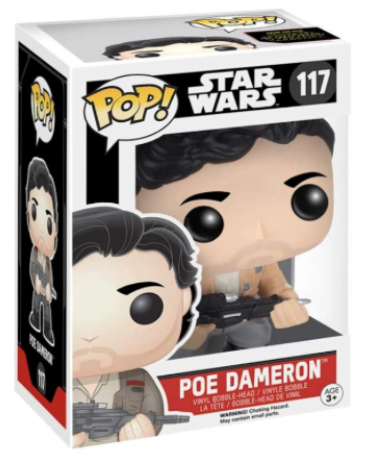 FUNKO POP STAR WARS EXCLUSIVE - POE DAMERON 117