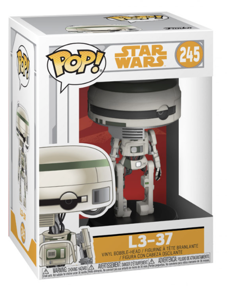 FUNKO POP STAR WARS SOLO L3-37 245