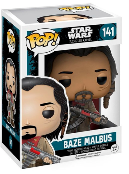 FUNKO POP STAR WARS ROGUE BAZE MALBUS 141