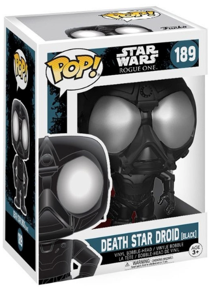 FUNKO POP STAR WARS ROGUE DEATH STAR DROID 189