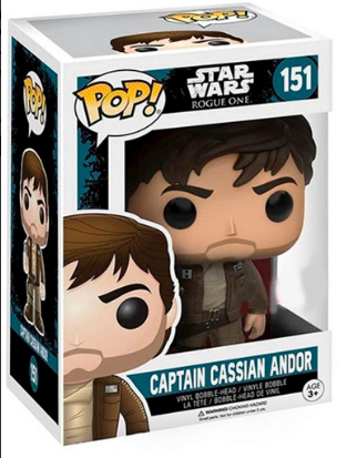 FUNKO POP STAR WARS ROGUE ONE EXCLUSIVE - CAPTAIN CASSIAN ANDOR 151