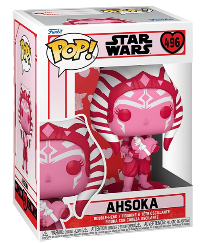 FUNKO POP STAR WARS VALENTINES - AHSOKA 496