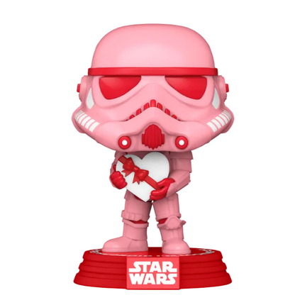 FUNKO POP STAR WARS VALENTINES - STORMTROOPER 418