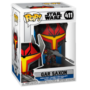 FUNKO POP STAR WARS: CLONE WARS - GAR SAXON 411