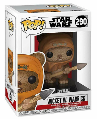 FUNKO POP STAR WARS RETURN OF THE JEDI - WICKET W.WARRICK 290