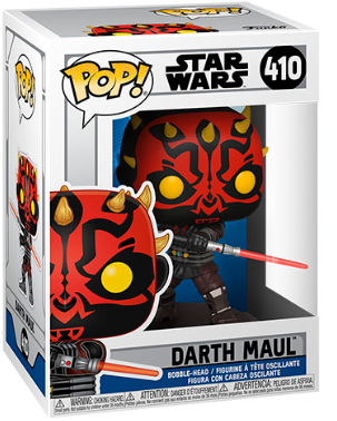 FUNKO POP STAR WARS: CLONE WARS - DARTH MAUL 410