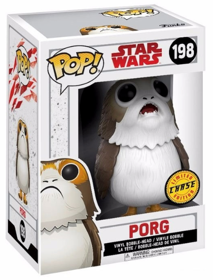 FUNKO POP CHASE STARS WARS 8 - PORG 198
