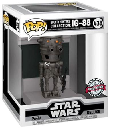 FUNKO POP STAR WARS DELUXE - BOUNTY HUNTERS COLLECTION: IG-88 438