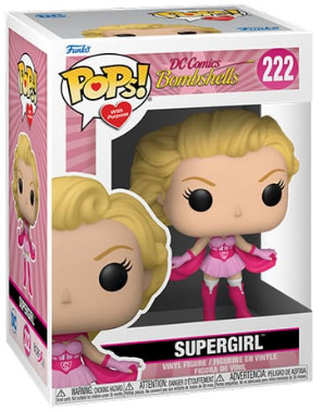 FUNKO POP DC COMICS BOMBSHELLS BREAST CANCER AWARENESS - SUPERGIRL 222