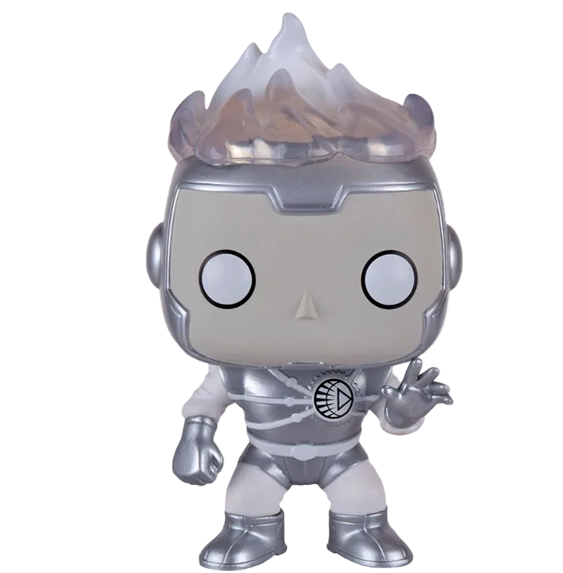 FUNKO POP HEROES DC SUPER HEROES EXCLUSIVE - WHITE LANTERN FIRESTORM 91
