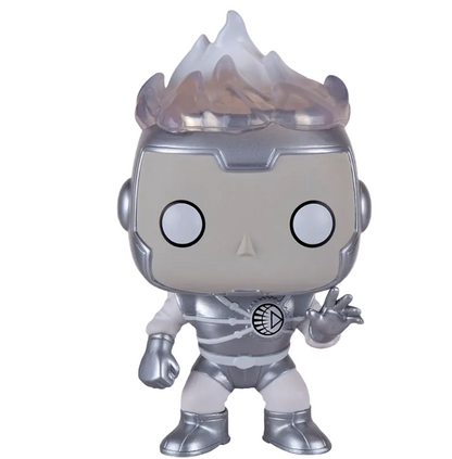 FUNKO POP HEROES DC SUPER HEROES EXCLUSIVE - WHITE LANTERN FIRESTORM 91