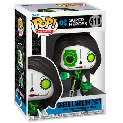 FUNKO POP HEROES DIA DE LOS DC - GREEN LANTERN (JESSICA CRUZ) 411