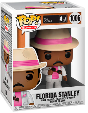 FUNKO POP THE OFFICE FLORIDA STANLEY  1006