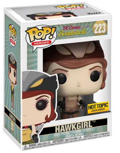 FUNKO POP HEROES DC COMICS BOMBSHELLS EXCLUSIVE - HAWKGIRL 223