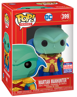 FUNKO POP HEROES DC IMPERIAL PALACE SDCC 2021 EXCLUSIVE - MARTIAN MANHUNTER 399