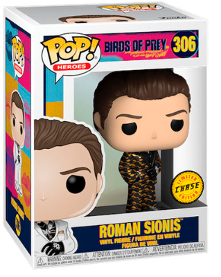 FUNKO POP HEROES BIRDS OF PREY CHASE - ROMAN SIONIS 306