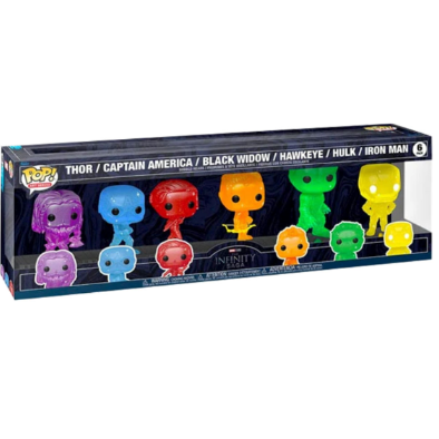 FUNKO POP ART SERIES MARVEL - THE INFINITY SAGA (6 PACK)