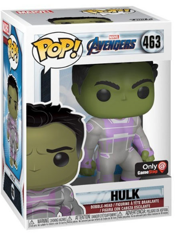 FUNKO POP MARVEL AVENGERS ENDGAME - HULK EXCLUSIVE 463