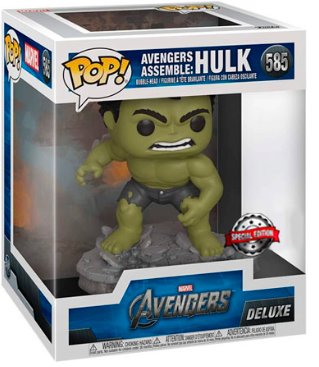 FUNKO POP MARVEL AVENGERS EXCLUSIVE DELUXE - AVENGERS ASSEMBLE: HULK 585