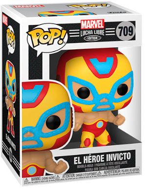 FUNKO POP MARVEL LUCHA LIBRE EDITION - EL HEROE INVICTO 709