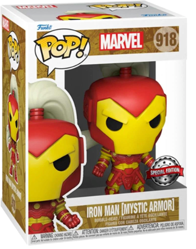 FUNKO POP MARVEL EXCLUSIVE - IRON MAN (MYSTIC ARMOR) 918