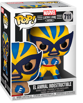 FUNKO POP MARVEL LUCHA LIBRE EDITION - EL ANIMAL INDESTRUCTIBLE 711