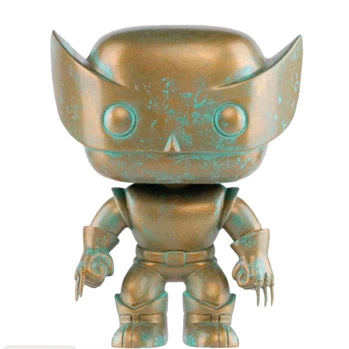 FUNKO POP MARVEL 80 YEARS EXCLUSIVE - X-MEN WOLVERINE PATINA 496