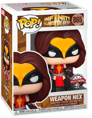 FUNKO POP MARVEL INFINITY WARPS EXCLUSIVE - WEAPON HEX 865