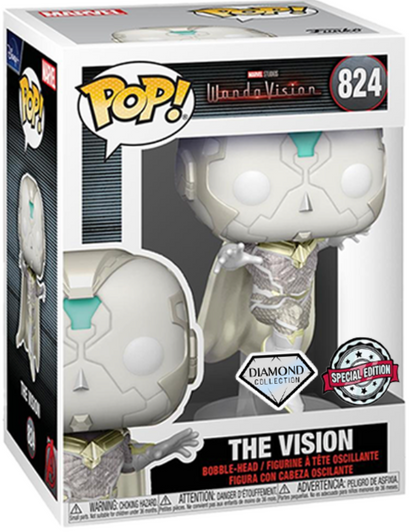 FUNKO POP MARVEL WANDA VISION THE DIAMOND *EX* 824