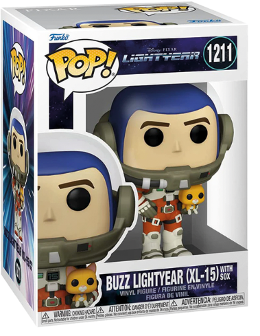 FUNKO POP DISNEY LIGHTYEAR - BUZZ LIGHTYEAR (XL-15) WITH SOX 1211