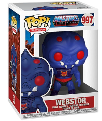 FUNKO POP TV MASTERS OF THE UNIVERSE 2 WEBSTOR  997