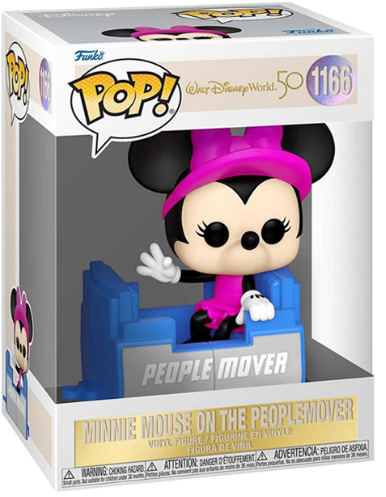 FUNKO POP DISNEY WALT DISNEY WORLD 50TH ANNIVERSARY - MINNIE ON THE PEOPLEMOVER 116