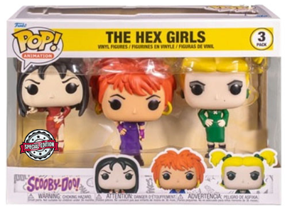 FUNKO POP SCOOBY-DOO EXCLUSIVE - THE HEX GIRLS (3 PACK)