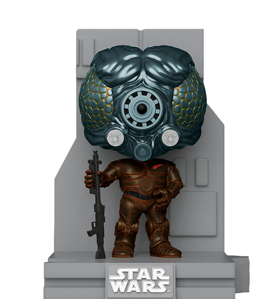 FUNKO POP STAR WARS BOUNTY HUNTERS - 4-LOM 439 (DELUXE)